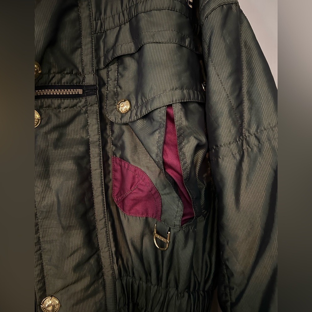 Descente Green Long Winter Jacket - Picture 5 of 12